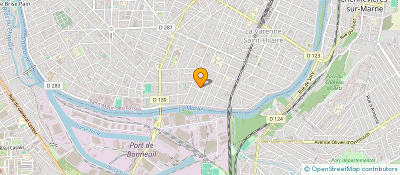 localisation de l'entreprise SCI FONCIERE SAINGER à SAINT-MAUR-DES-FOSSES