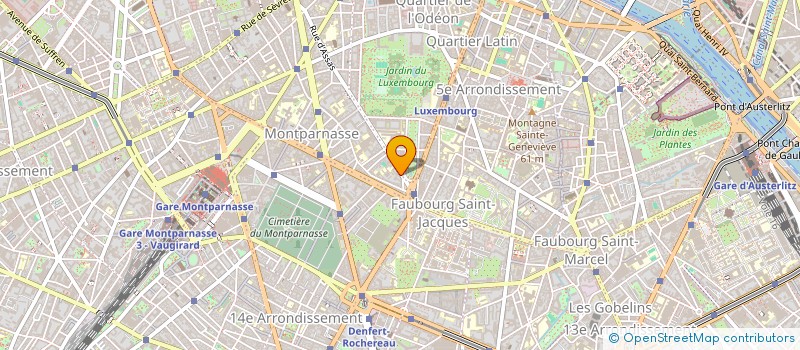 localisation de l'entreprise SCI FONCIERE SAINT GENIS  PARIS