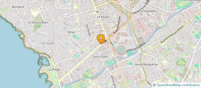 localisation de l'entreprise SCI FONCIERE SEMECOURT à MARSEILLE
