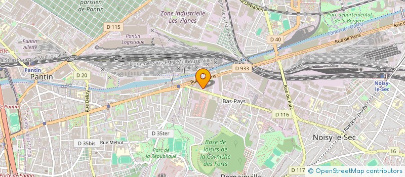 localisation de l'entreprise SCI FONCIERE SIGORNE  PARIS