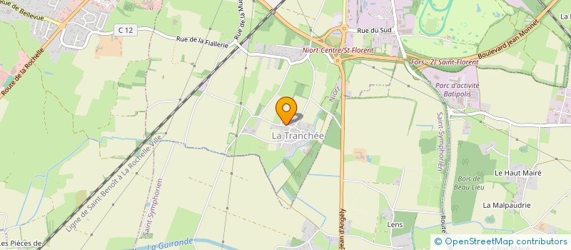 localisation de l'entreprise SCI FONCIERE TRUFFY I à NIORT