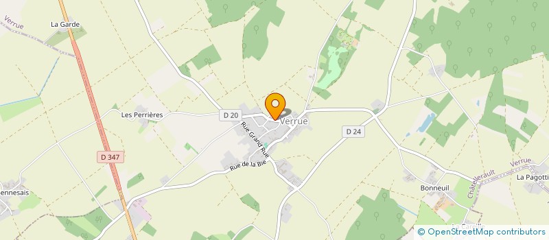 localisation de l'entreprise SCI FONCIERE VILLA à VERRUE