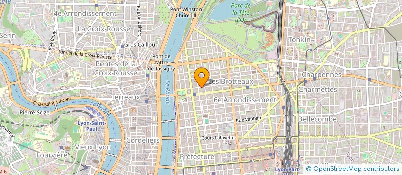 localisation de l'entreprise SCI FONCILYON  LYON