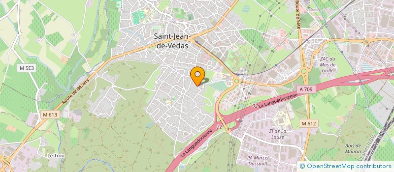 localisation de l'entreprise SCI FONCIM  SAINT-JEAN-DE-VEDAS