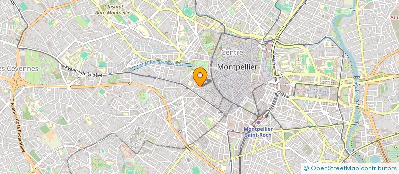 localisation de l'entreprise SCI FOND DU CIEL à MONTPELLIER