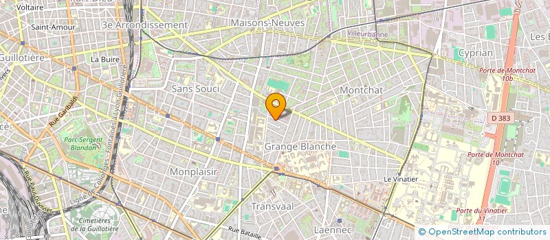 localisation de l'entreprise SCI FONDA  LYON