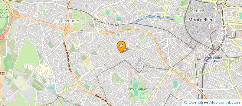 localisation de l'entreprise SCI FONDARY MERLE à MONTPELLIER
