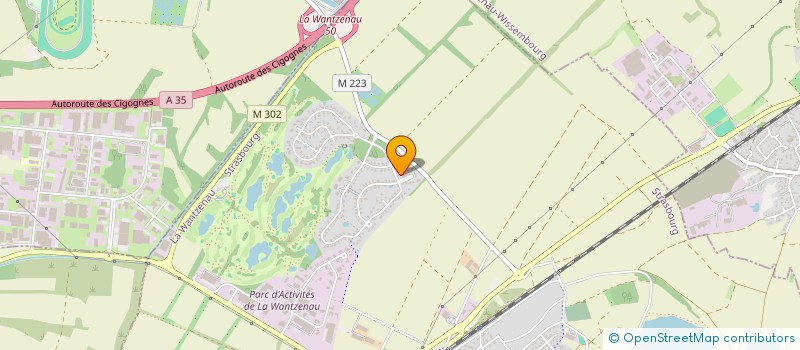 localisation de l'entreprise SCI FONDERIE  LA WANTZENAU