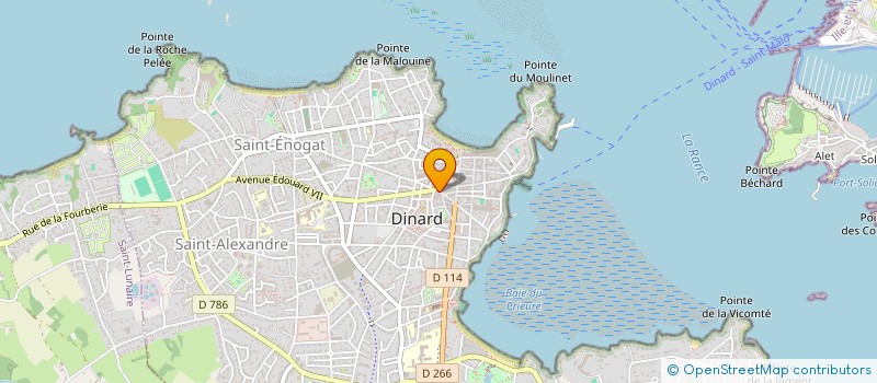 localisation de l'entreprise SCI FONDIN  DINARD