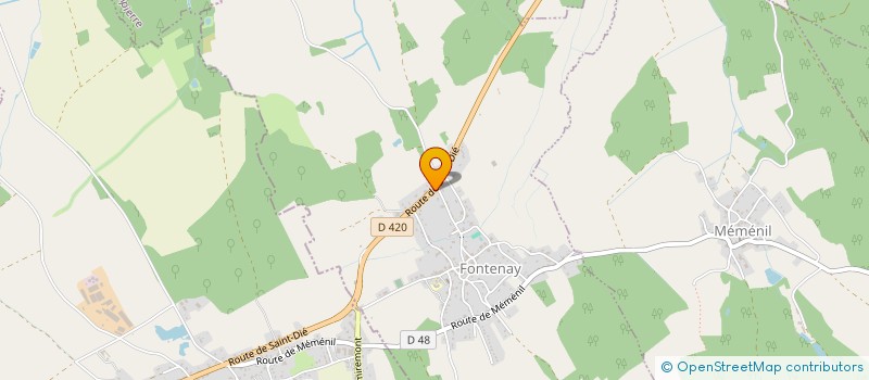 localisation de l'entreprise SCI FONDREVELLE à FONTENAY