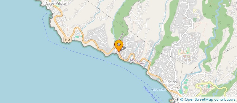 localisation de l'entreprise SCI FONDS BELLEMARE  CASE-PILOTE