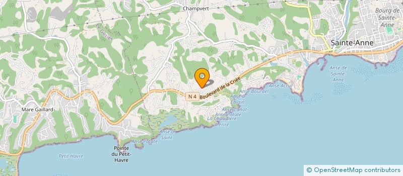 localisation de l'entreprise SCI FONDS THEZAN ALIZEES  SAINTE-ANNE