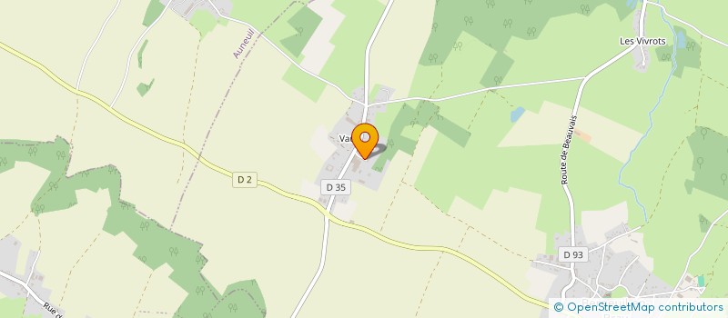 localisation de l'entreprise SCI FONDVAL  BERNEUIL-EN-BRAY