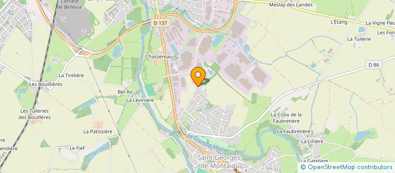 localisation de l'entreprise SCI FONDYOS à MONTAIGU-VENDEE