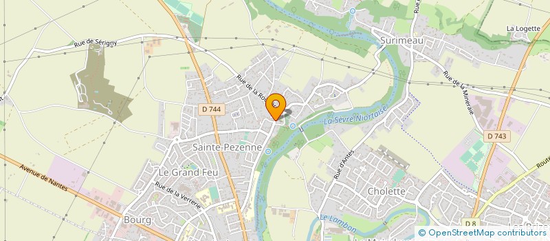 localisation de l'entreprise SCI FONEVES à NIORT