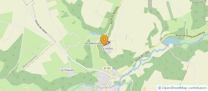 localisation de l'entreprise SCI FONEY  FONTAINE-LE-BOURG