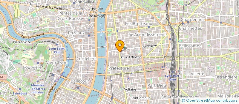localisation de l'entreprise SCI FONFRAN I à LYON