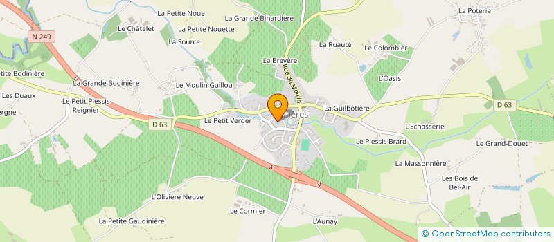 localisation de l'entreprise SCI FONSECA à SEVREMOINE