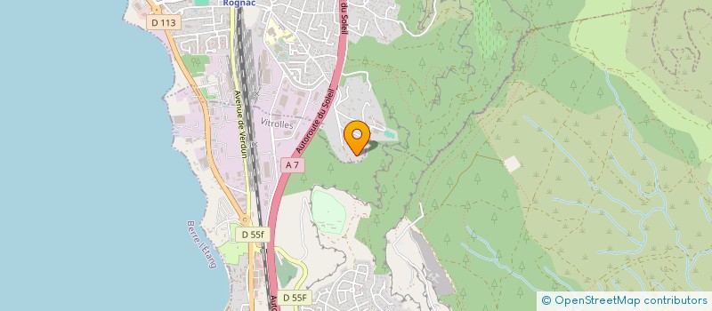 localisation de l'entreprise SCI FONT DE LUC  ROGNAC