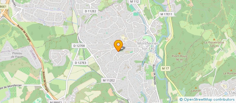 localisation de l'entreprise SCI FONT DU NOYER  MONTFERRIER-SUR-LEZ