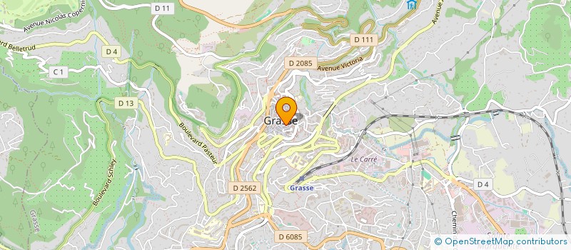 localisation de l'entreprise SCI FONT NEUVE  GRASSE