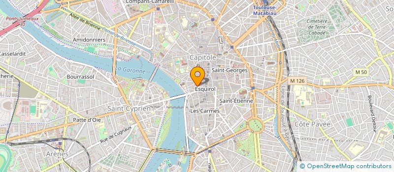 localisation de l'entreprise SCI FONTA - TERRA ROSSA à TOULOUSE