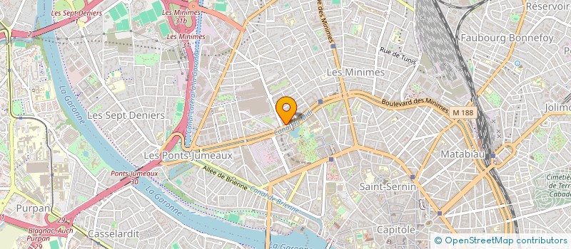 localisation de l'entreprise SCI FONTA VILLA APPIA à TOULOUSE