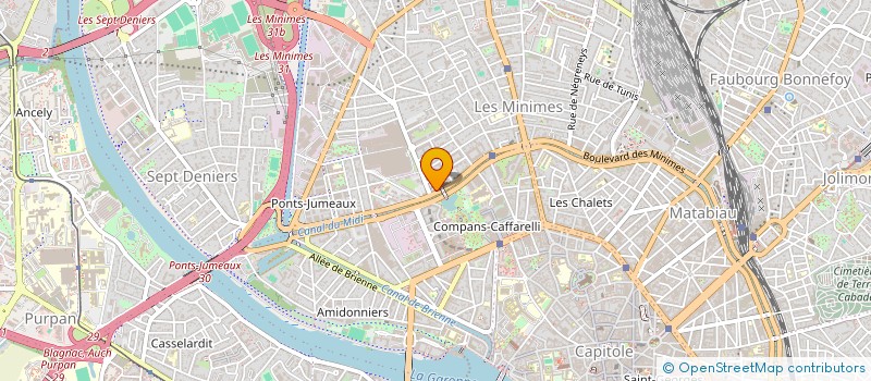 localisation de l'entreprise SCI FONTA - VILLA DONA à TOULOUSE