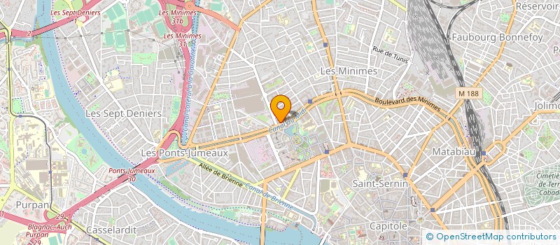 localisation de l'entreprise SCI FONTA - VILLA LABELLA à TOULOUSE