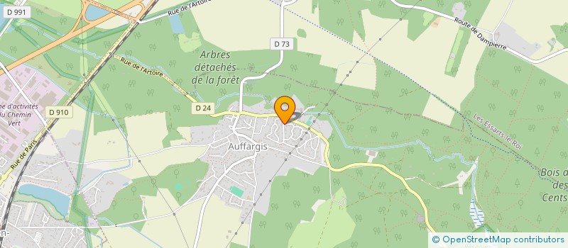 localisation de l'entreprise SCI FONTAINE 4  AUFFARGIS