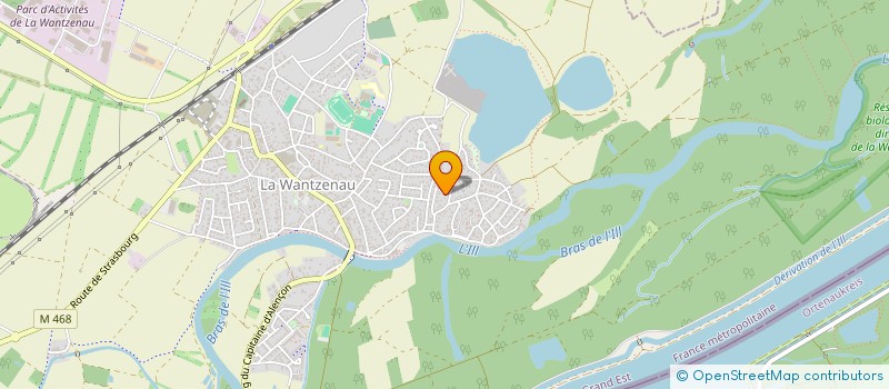 localisation de l'entreprise SCI FONTAINE  LA WANTZENAU