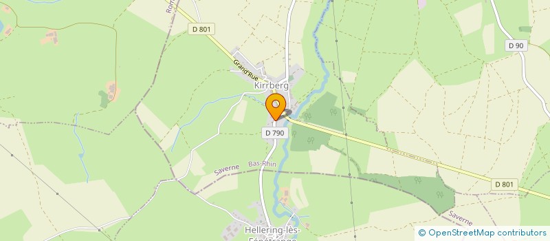 localisation de l'entreprise SCI FONTAINE  KIRRBERG