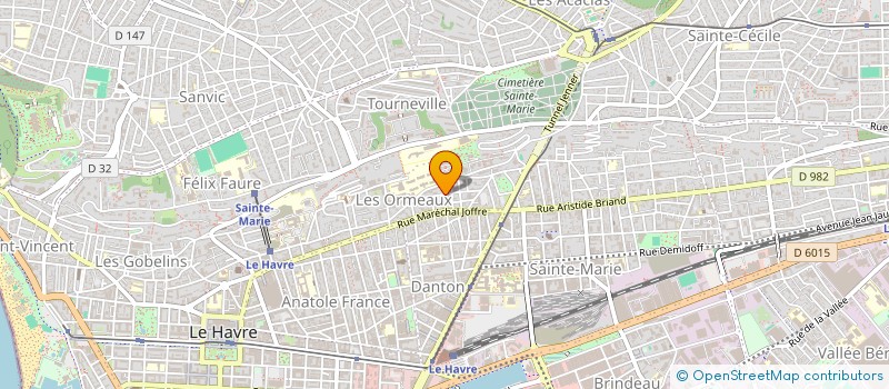 localisation de l'entreprise SCI FONTAINE AU ROI 5 à LE HAVRE