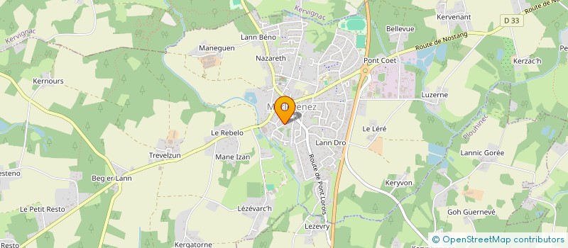 localisation de l'entreprise SCI FONTAINE MARIA  MERLEVENEZ