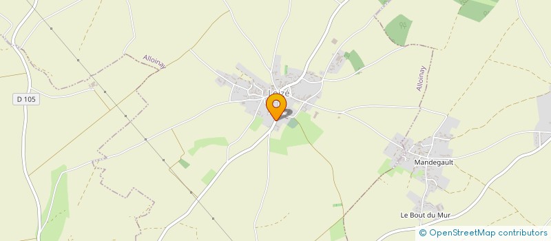 localisation de l'entreprise SCI FONTAINE MERLOT  VILLEMAIN