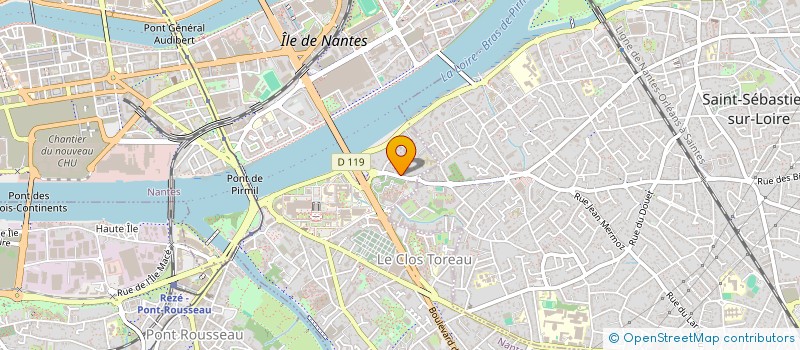 localisation de l'entreprise SCI FONTAINEBLEAU à NANTES
