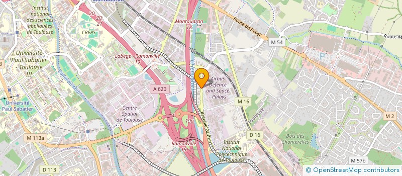 localisation de l'entreprise SCI FONTALEX à TOULOUSE