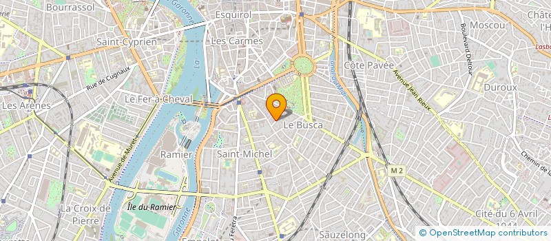 localisation de l'entreprise SCI FONTAN  TOULOUSE