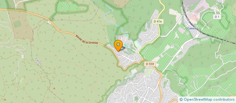 localisation de l'entreprise SCI FONTANGE 2 à CASSIS