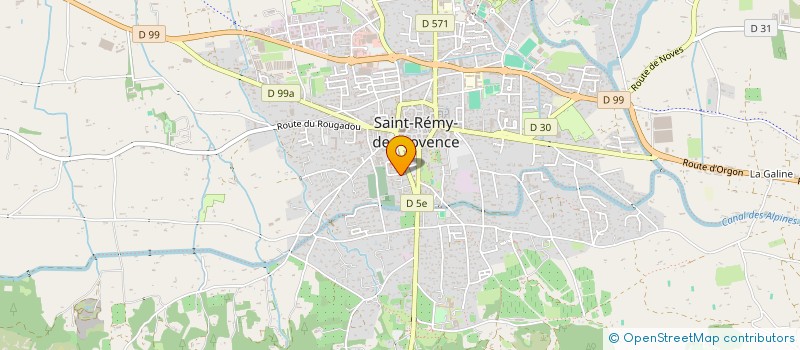 localisation de l'entreprise SCI FONTANILLE à SAINT-REMY-DE-PROVENCE