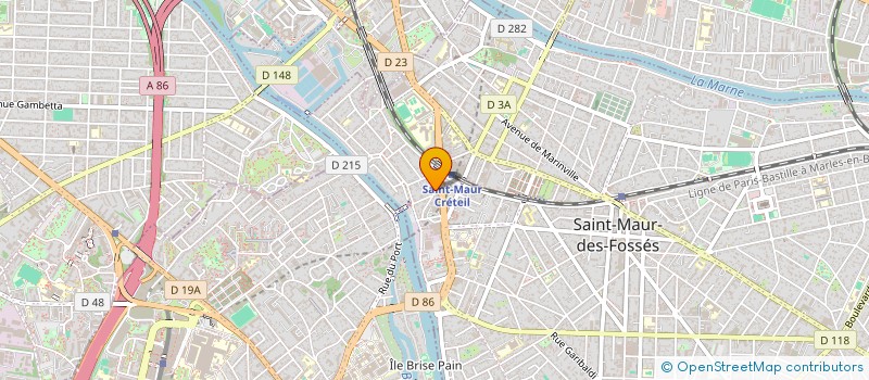 localisation de l'entreprise SCI FONTARIM à SAINT-MAUR-DES-FOSSES