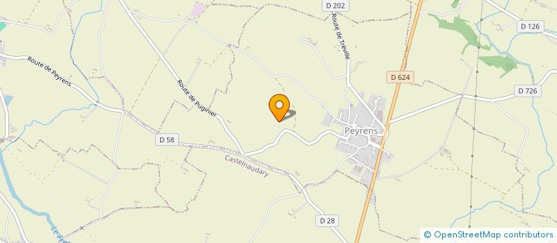 localisation de l'entreprise SCI FONTBANIDE  PEYRENS