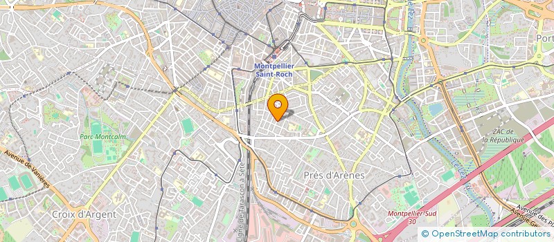 localisation de l'entreprise SCI FONTBELLE à MONTPELLIER