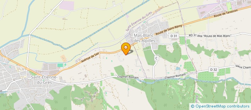 localisation de l'entreprise SCI FONTCHATEAU  SAINT-ETIENNE-DU-GRES