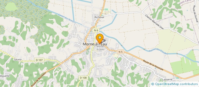 localisation de l'entreprise SCI FONTEAU & MOOTHY à MORNE-A-L'EAU