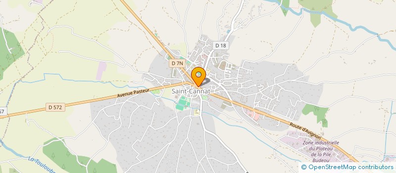 localisation de l'entreprise SCI FONTENAILLE  SAINT-CANNAT