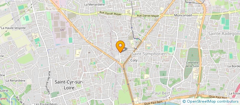 localisation de l'entreprise SCI FONTENAILLES  TOURS