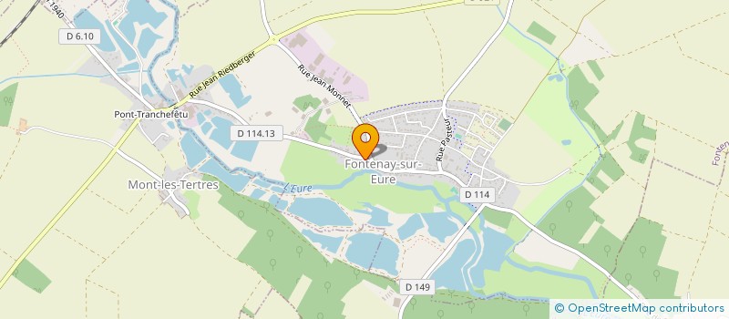 localisation de l'entreprise SCI FONTENAY à FONTENAY-SUR-EURE