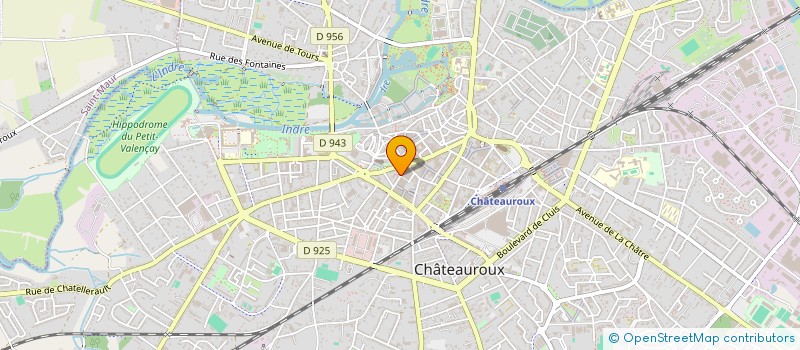 localisation de l'entreprise SCI FONTENAY à CHATEAUROUX