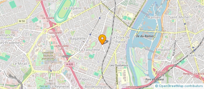 localisation de l'entreprise SCI FONTENAY à TOULOUSE